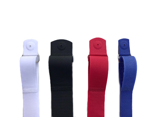 Washer Reinforced Welded Reverse Pull Hook and Loop Straps