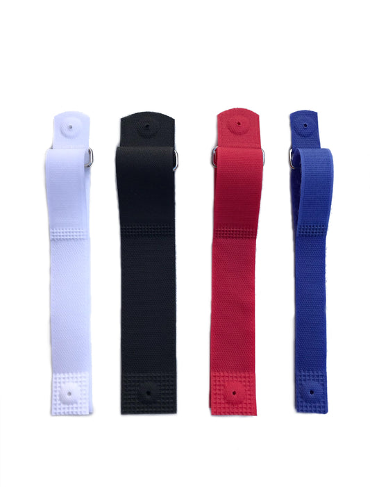 Washer Reinforced Welded Reverse Pull Hook and Loop Straps